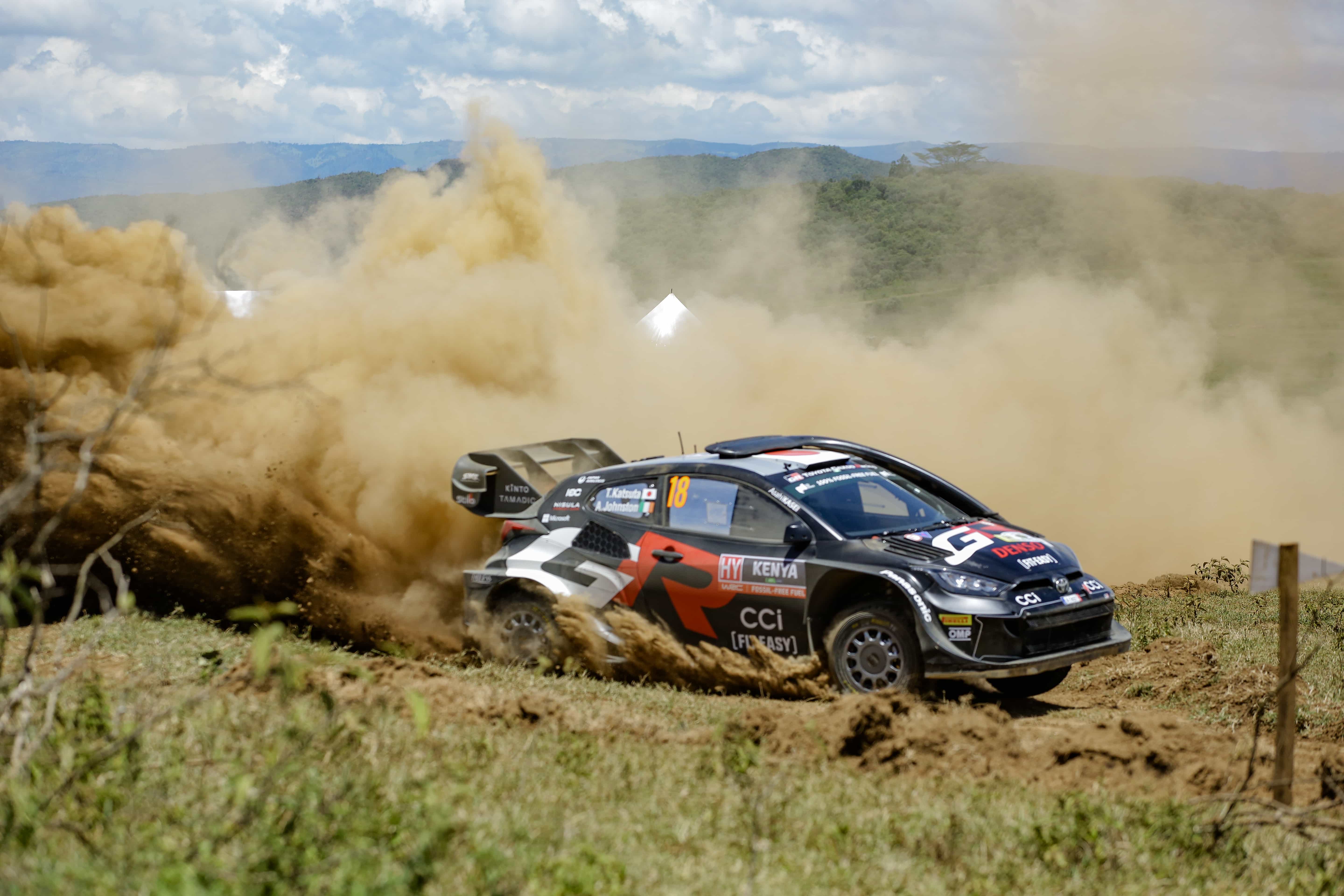 Drivers Gear Up For WRC Safari Rally With Thrilling Shakedown 